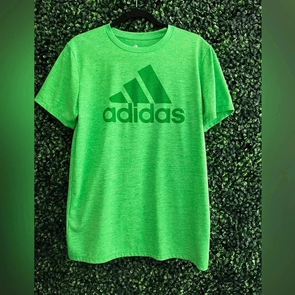 Boys Adidas Short Sleeve Crew Neck Tee - XL
